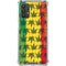 Marijuana Rasta Pattern Galaxy A32 5G Clear Case