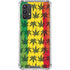 Marijuana Rasta Pattern Galaxy A32 5G Clear Case