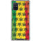 Marijuana Rasta Pattern Galaxy A51 5G Clear Case