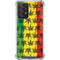 Marijuana Rasta Pattern Galaxy A52 5G Clear Case