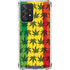 Marijuana Rasta Pattern Galaxy A52 5G Clear Case