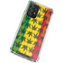 Marijuana Rasta Pattern Galaxy A52 5G Clear Case