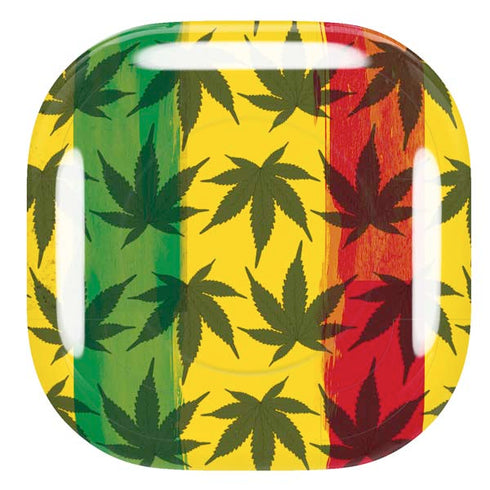 Marijuana Rasta Pattern Galaxy Buds Live Skin