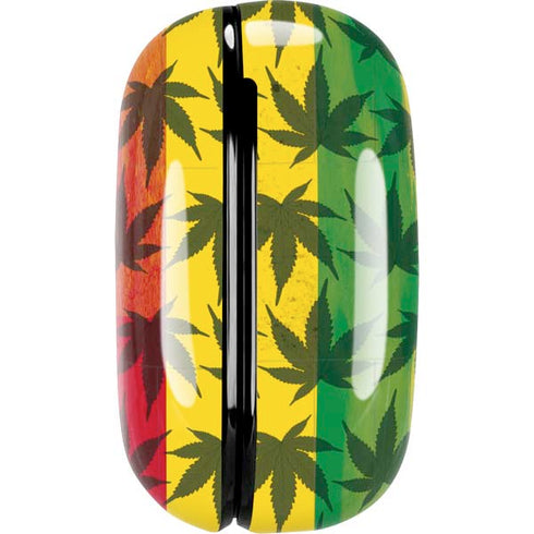 Marijuana Rasta Pattern Galaxy Buds Live Skin