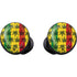 Marijuana Rasta Pattern Galaxy Buds Skin