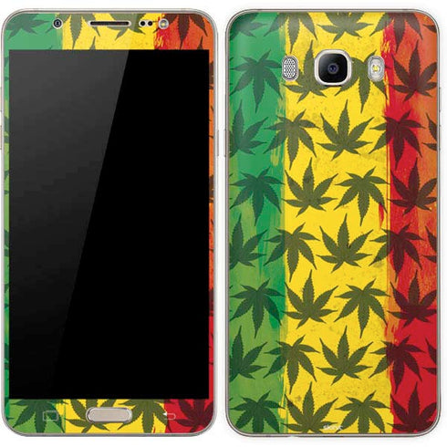 Marijuana Rasta Pattern Galaxy J7 Skin