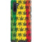 Marijuana Rasta Pattern Galaxy Note 10 Pro Case