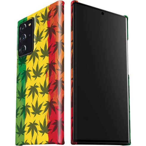 Marijuana Rasta Pattern Galaxy Note20 Ultra 5G Lite Case