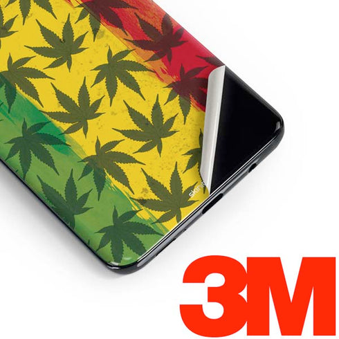 Marijuana Rasta Pattern Galaxy S10 Plus Skin