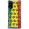 Marijuana Rasta Pattern Galaxy S20 FE Clear Case