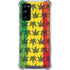 Marijuana Rasta Pattern Galaxy S20 FE Clear Case