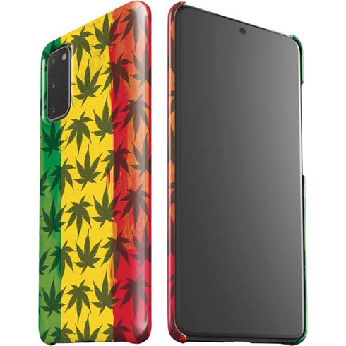 Marijuana Rasta Pattern Galaxy S20 Lite Case