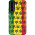 Marijuana Rasta Pattern Galaxy S22 Pro Case