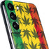 Marijuana Rasta Pattern Galaxy S22 Skin