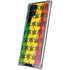 Marijuana Rasta Pattern Galaxy S22 Ultra Clear Case