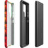 Marijuana Rasta Pattern Galaxy S22 Ultra Pro Case