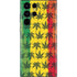 Marijuana Rasta Pattern Galaxy S22 Ultra Skin