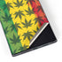 Marijuana Rasta Pattern Galaxy S22 Ultra Skin