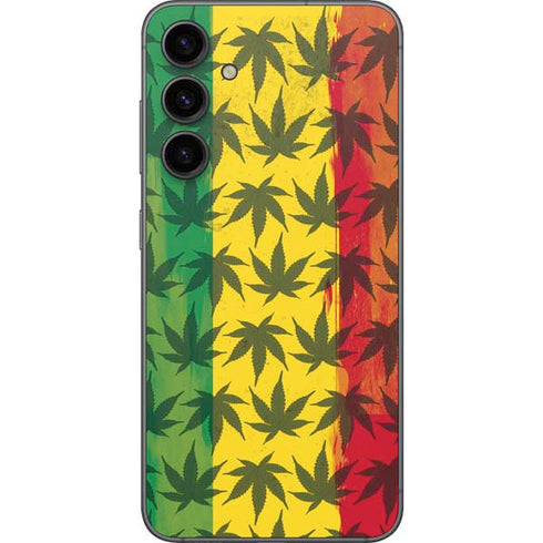 Marijuana Rasta Pattern Galaxy S23 FE Skin