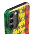 Marijuana Rasta Pattern Galaxy S23 Plus Pro Case