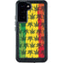 Marijuana Rasta Pattern Galaxy S23 Plus Waterproof Case
