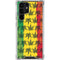Marijuana Rasta Pattern Galaxy S24 Ultra Clear Case