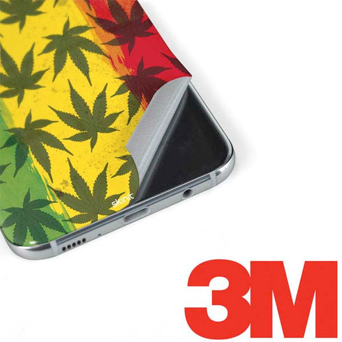 Marijuana Rasta Pattern Galaxy S8 Plus Skin