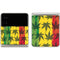 Marijuana Rasta Pattern Galaxy Z Flip3 5G Skin