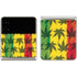 Marijuana Rasta Pattern Galaxy Z Flip3 5G Skin