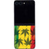 Marijuana Rasta Pattern Galaxy Z Flip5 5G Skin