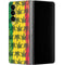 Marijuana Rasta Pattern Galaxy Z Fold4 5G Skin