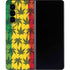 Marijuana Rasta Pattern Galaxy Z Fold4 5G Skin