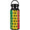 Marijuana Rasta Pattern Hydro Flask 32oz Wide Mouth Skin