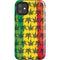 Marijuana Rasta Pattern iPhone 11 Impact Case