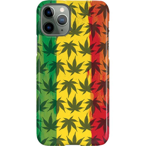 Marijuana Rasta Pattern iPhone 11 Pro Lite Case