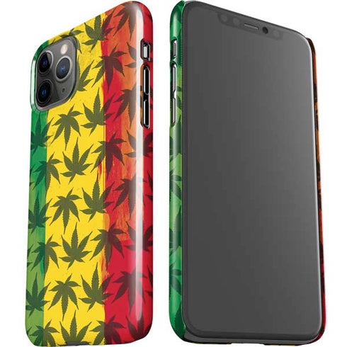 Marijuana Rasta Pattern iPhone 11 Pro Lite Case