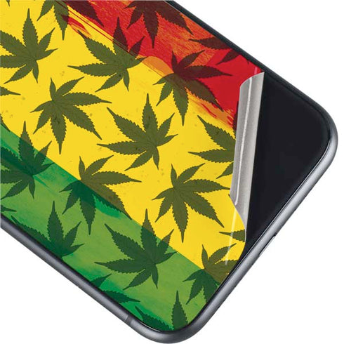 Marijuana Rasta Pattern iPhone 11 Skin