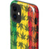 Marijuana Rasta Pattern iPhone 12 Impact Case