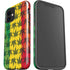 Marijuana Rasta Pattern iPhone 12 Impact Case