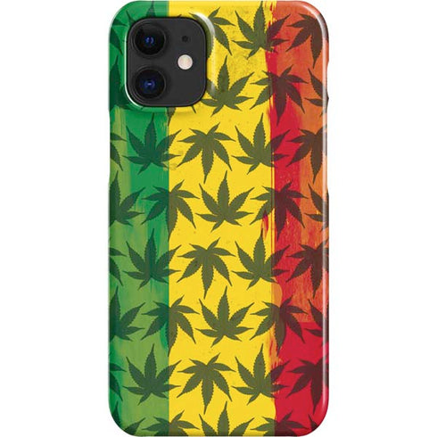 Marijuana Rasta Pattern iPhone 12 Mini Lite Case