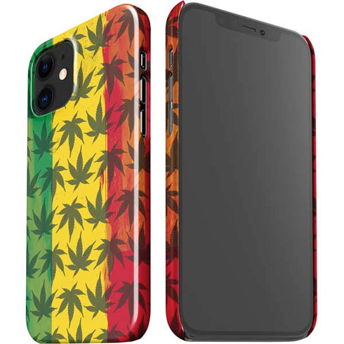 Marijuana Rasta Pattern iPhone 12 Mini Lite Case