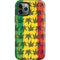 Marijuana Rasta Pattern iPhone 12 Pro Impact Case