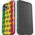 Marijuana Rasta Pattern iPhone 12 Pro Impact Case