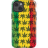 Marijuana Rasta Pattern iPhone 15 Impact Case