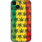 Marijuana Rasta Pattern iPhone 14 Plus Skin