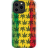 Marijuana Rasta Pattern iPhone 15 Pro Max Impact Case