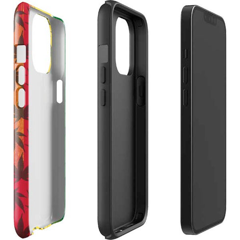 Marijuana Rasta Pattern iPhone 15 Pro Max Impact Case