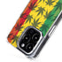 Marijuana Rasta Pattern iPhone 15 Pro Max MagSafe Case