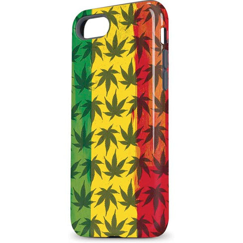 Marijuana Rasta Pattern iPhone 7 Pro Case