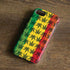 Marijuana Rasta Pattern iPhone 7 Pro Case